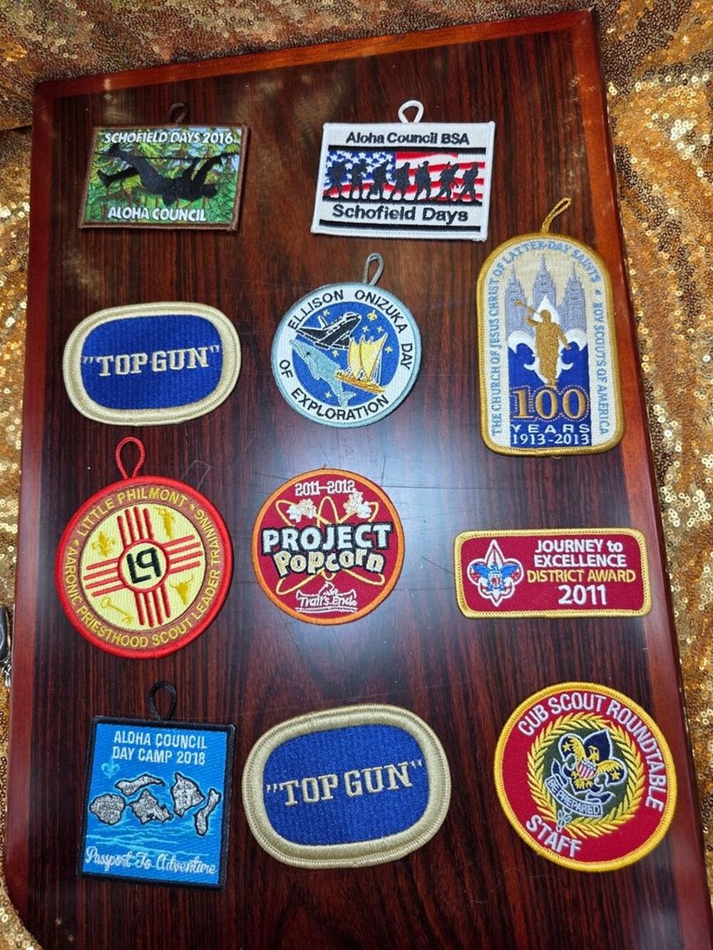 Boy Scout Patch Lot Aloha Council Schofield Days Onizuka LDS Centennial BSA